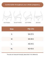 Women’s Maternity Under Bump Boyshorts 4-Pack