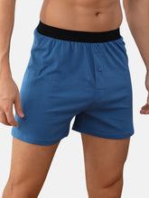 Men's Cotton Knit Boxer Shorts 4-Pack