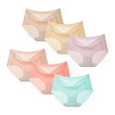 Girls' Seamless No Show Lightweight Panties 6-Pack