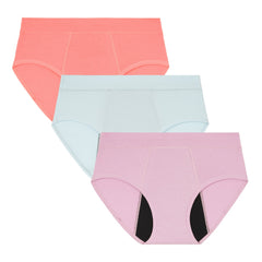 Girls‘ Heavy Flow Period Underwear Ages 10-18 3-Pack