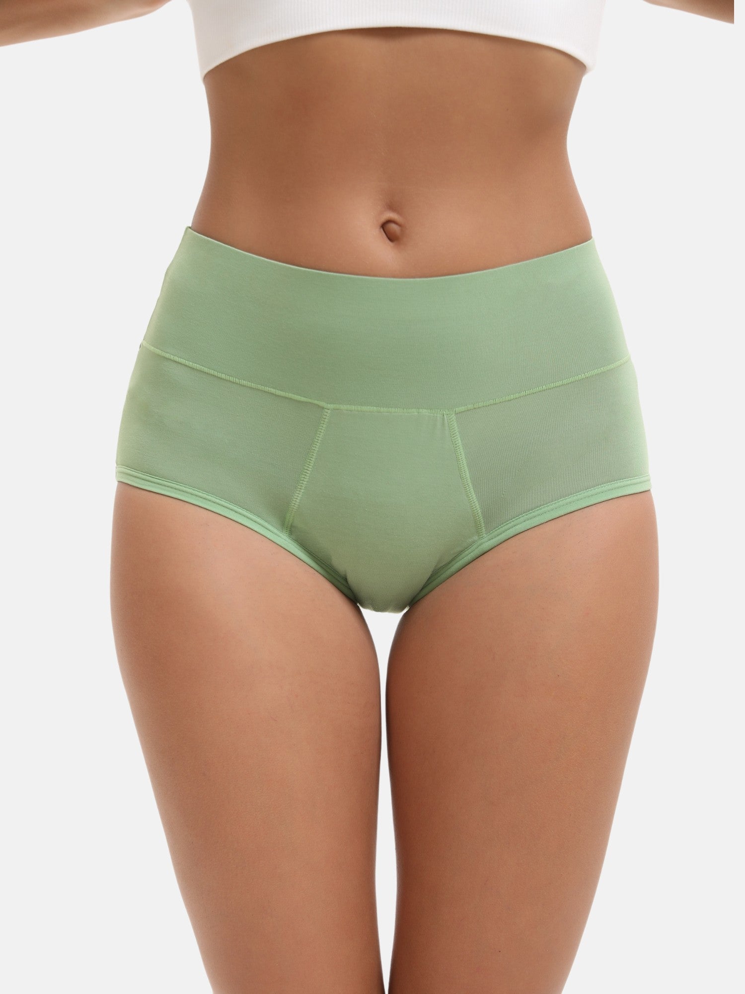thumbnail image 2 of INNERSY Women's Period Underwear - Heavy Flow, Bamboo Viscose, Leakproof Briefs, 3 Pack, High Waist 2 of 9