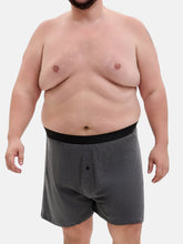 Men's Cotton Plus Size Loose Fit Boxers 3-Pack