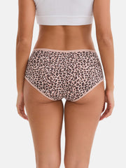 Women's Cotton Mid Waist Hipster 5-Pack