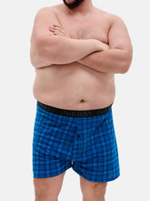 Men's Cotton Plus Size Loose Fit Boxers 4-Pack