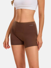 Women's Cotton High Waisted Period Boxer Underwear 3-Pack