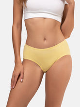 Women's Cotton Mid Waist Hipster 6-Pack