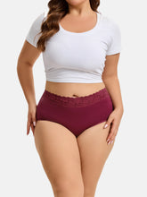 Women's Plus Size Lace Briefs 5-Pack