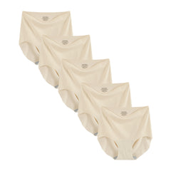 Women's Hi-Waist Seamless Briefs 5-Pack