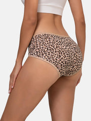Women's Cotton Mid Waist Hipster 6-Pack
