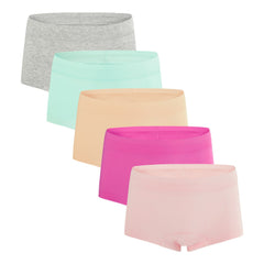 Girls’ Aged 8-16 Soft Cotton Panties 5-Pack