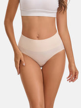 Women's Mid Waist Shapewear Briefs 3-Pack