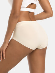 Women's No Show Briefs High Waist 3-Pack