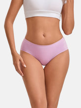 Women's Cotton Seamless No Show Hipster 3-Pack