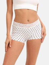 Women's Lace Cotton Soft Boyshorts 3-Pack