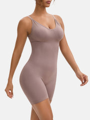 Women's Seamless V-Neck Shapewear Bodysuit