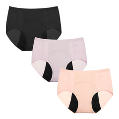 Girls‘ Seamless Period Underwear 3-Pack