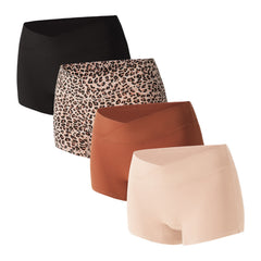 Women’s Maternity Under Bump Boyshorts 4-Pack
