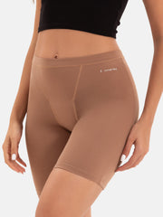 Women's High Waisted Heavy Flow Period Boyshorts - Long Leg