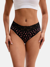 Women's Cotton Lace Period Underwear 3-Pack
