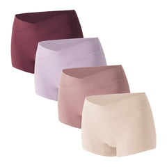 Women’s Maternity Under Bump Boyshorts 4-Pack