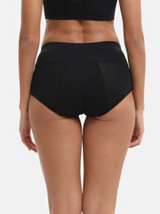 Women's Hi-Waist Bamboo Viscose Heavy Flow Period Underwear 3-Pack