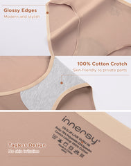 Women's Seamless Silky Hipster 4-Pack