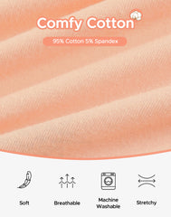 Girls‘ Aged 8-16 Cotton Briefs 6-Pack