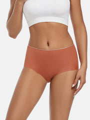Women's No Show Briefs High Waist 3-Pack
