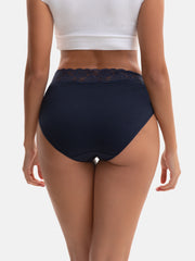 Women's Cotton Lace Briefs 5-Pack