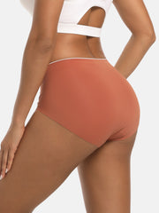 Women's No Show Briefs High Waist 3-Pack