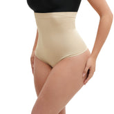 Women's High Waisted Seamless Tummy Control Thong Shapewear