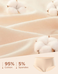 Women's Cotton Mid Waist Hipster 5-Pack