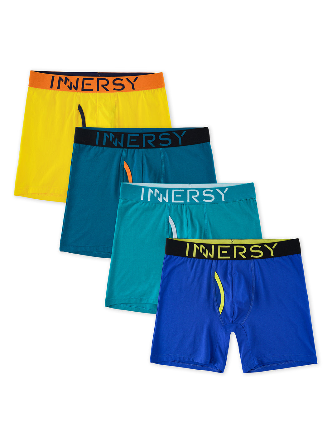 INNERSY Boys Underwear Stretchy Cotton Soft Boxer Brazil