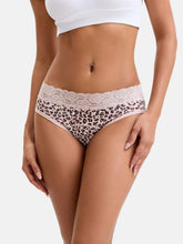 Women's Cotton Lace Period Underwear 3-Pack