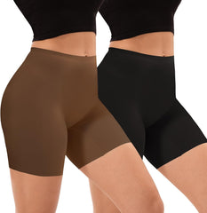 Women's Seamless Slip Shorts 2-Pack