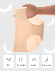 Girls' Seamless No Show Lightweight Panties 6-Pack