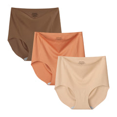 Women's Hi-Waist Seamless Briefs 3-Pack