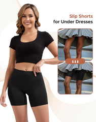 Women's Seamless Anti Chafing Slip Shorts