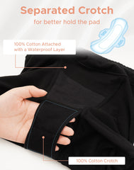 Girls’ Aged 8-16 Period Trunks Underwear 3-Pack