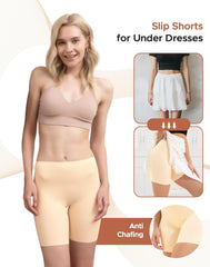 Women's Seamless Slip Shorts 2-Pack