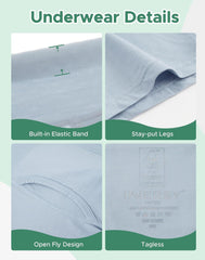 Boys' Aged 6-18 Bamboo Viscose Boxer Briefs 6-Pack