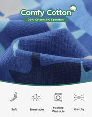 Boys' Aged 8-18 Cotton Boxer Briefs 7-Pack