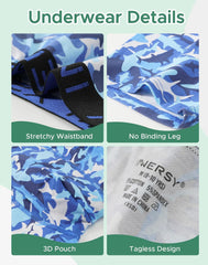 Boys' Aged 8-18 Cotton Boxer Briefs 7-Pack