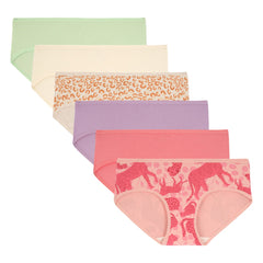 Girls‘ Aged 8-16 Cotton Briefs 6-Pack