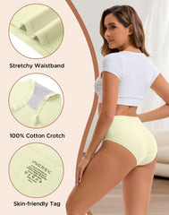 Women's Cotton Modal High Cut Hipster 5-Pack