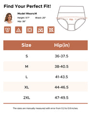 Women's Modal High Waist Briefs 4-Pack