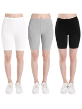 Girls’ Aged 8-16  Cotton Slip Shorts 3-Pack