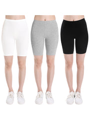 Girls’ Aged 8-16  Cotton Slip Shorts 3-Pack