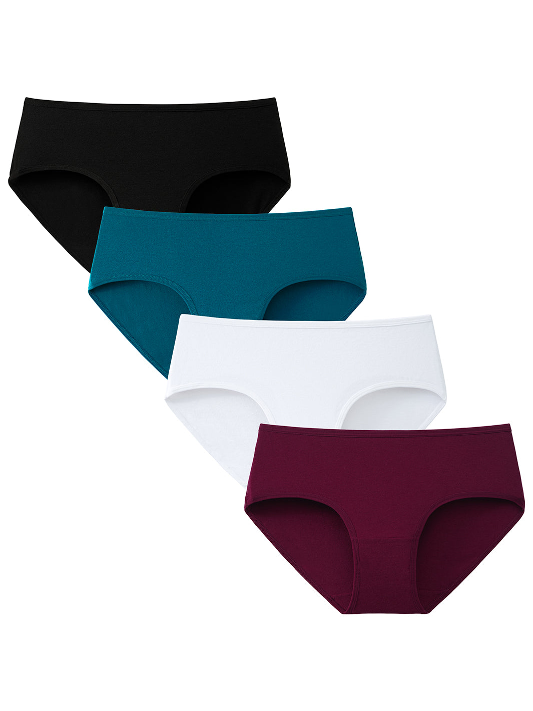 Women's Cotton Hipster Panties 4-Pack