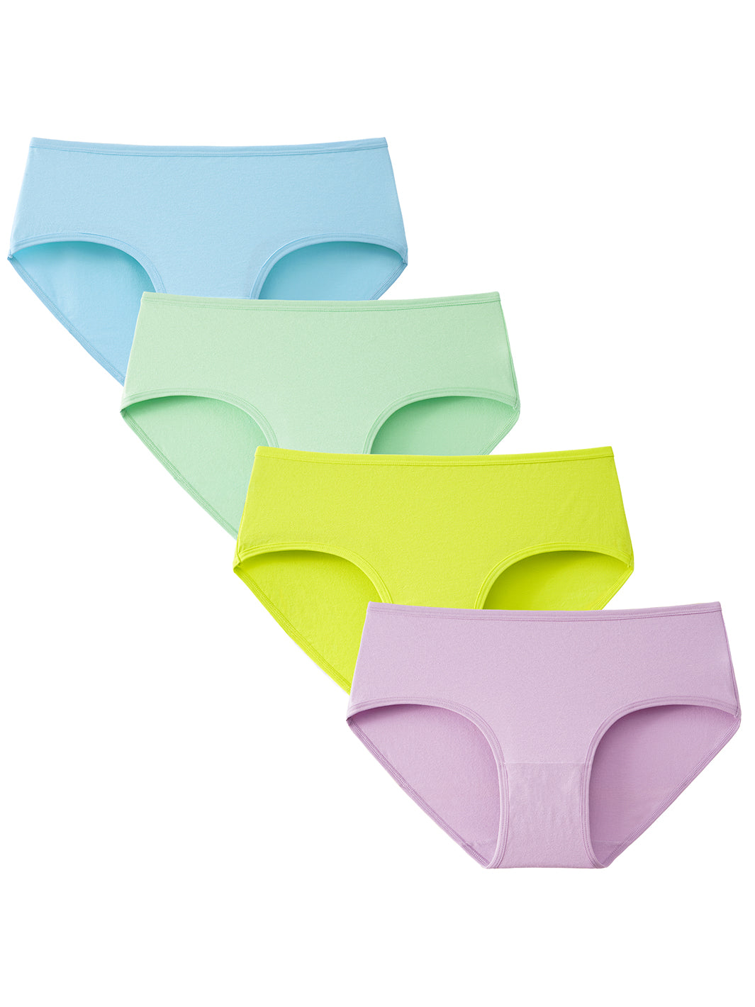 Women's Cotton Hipster Panties 4-Pack